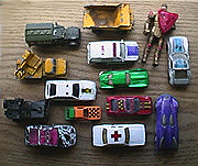 Old matchbox cars