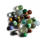 The old marbles we found