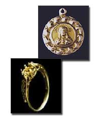 Gold Religious Pendant