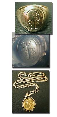 Wax seal stamp ring