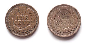 Indian Head cent obverse
