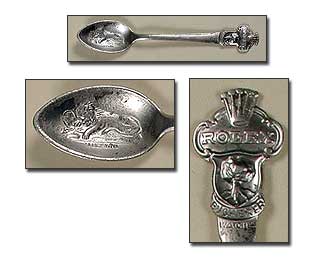 Silver Bucherer Rolex Spoons - Silver Spoon Rings