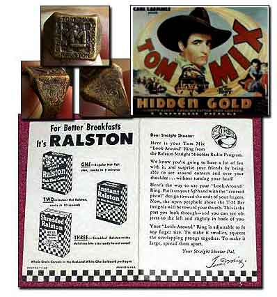 Tom Mix ring.