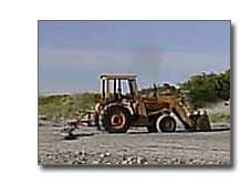 Third beach tractor