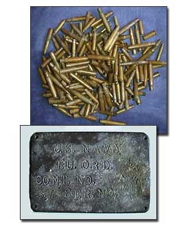 Rifle shells, Navy container seal