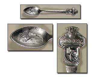 Rolex  Bucherer Sterling silver spoon